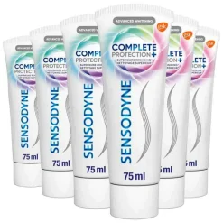 6x Tandpasta Complete Protection+ Advanced Whitening 75 ml^Sensodyne Discount