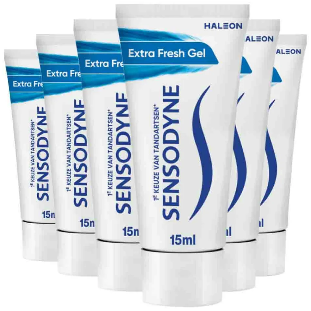 6x Tandpasta Extra Fresh Mini Extra Fresh Mini 15 ml^Sensodyne Outlet