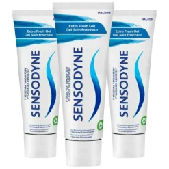Specialistische Mondverzorging|Spoelen & Poetsen<Sensodyne 3x Tandpasta Extra Fresh Gel 75 ml