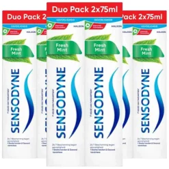3x Tandpasta Fresh Mint Duo 2 stuks^Sensodyne Clearance