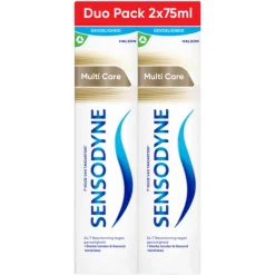 6x Tandpasta MultiCare Duo 2 x 75 ml^Sensodyne Discount