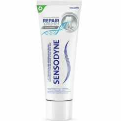 Spoelen & Poetsen|Specialistische Mondverzorging<Sensodyne 6x Tandpasta Repair & Protect Whitening 75 ml