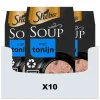 Kattenvoer<Sheba 10x Soup Kattenvoer Natvoer Tonijn 4 x 40 gr