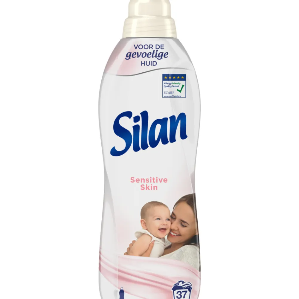 6x Wasverzachter Sensitive 37 Wasbeurten 851 ml^Silan Hot