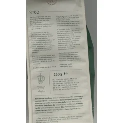 3x Koffie Organico Forte 250 gr^Simon Levelt Best