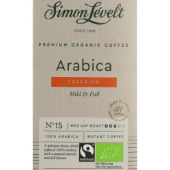 Koffie<Simon Levelt 3x Oploskoffie 100% Arabica 100 gr