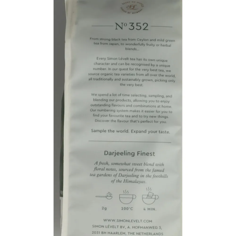 Clearance 3x Premium Organic Tea Darjeeling Finest 90 gr Thee