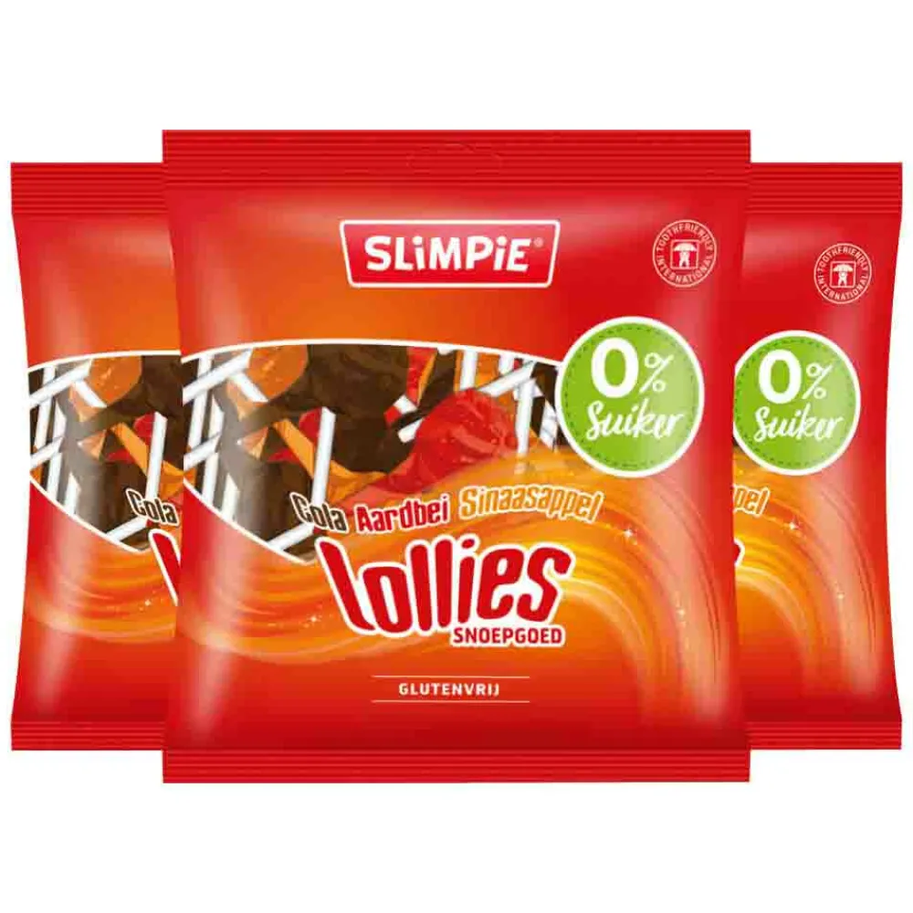 3x Lollies 108 gr Snoep
