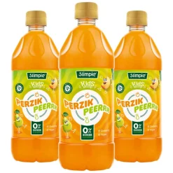 3x Siroop Kids Perzik Peerrr 580 ml^Slimpie Sale