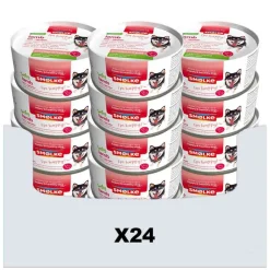 24x Hondenvoer Soft Paté Lam 125 gr^Smolke Sale