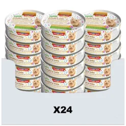 Best 24x Kattenvoer Soft Paté Party Edition 80 gr Kattenvoer