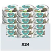 Kattenvoer<Smolke 24x Kattenvoer Soft Paté Vis 80 gr