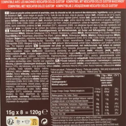 Koffie<Snickers 5x Dolce Gusto Koffiecups 8 stuks