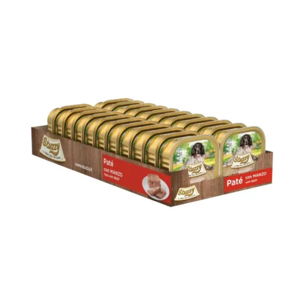 Outlet 22x Hondenvoer Paté Rund 150 gr Hondenvoer