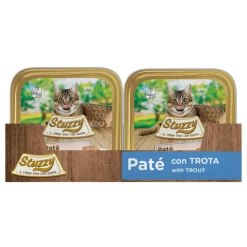 32x Kattenvoer Paté Forel 100 gr^Stuzzy New