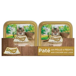 32x Kattenvoer Paté Kip - Lever 100 gr^Stuzzy Best