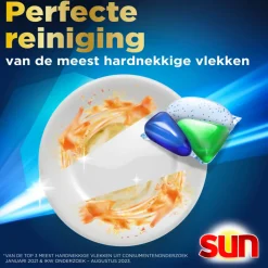 Hot 8x Brilliant Shine+ All-in 1 Vaatwascapsules 16 stuks Machineafwas