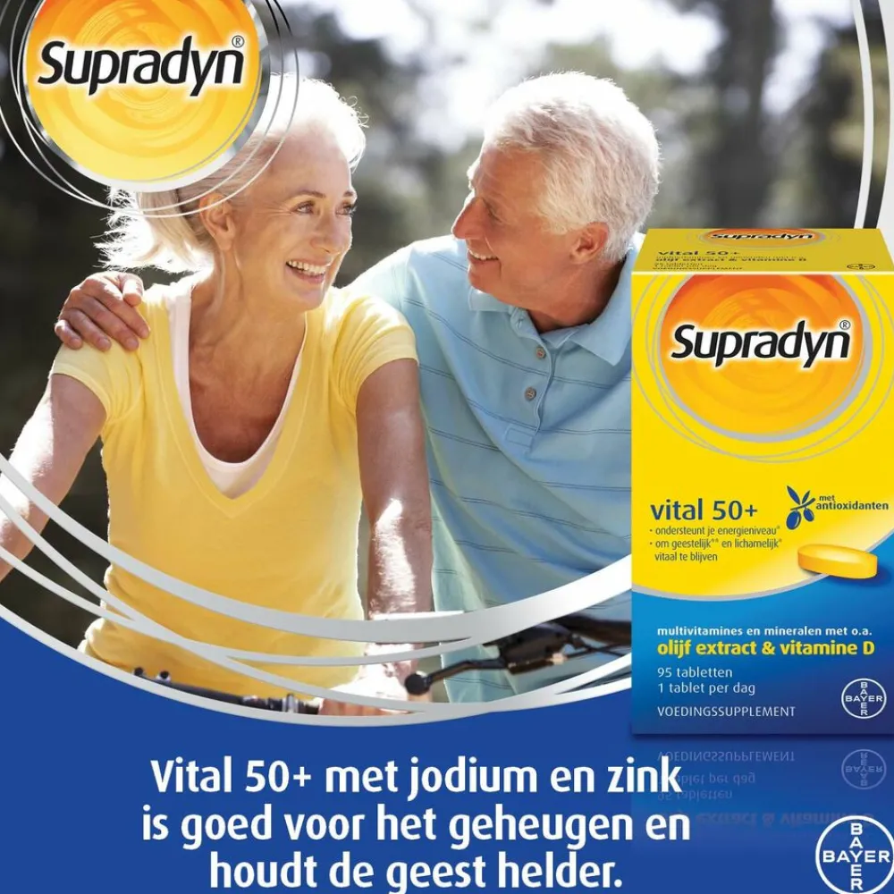 2x Vital 50+ 95 tabletten^Supradyn Online
