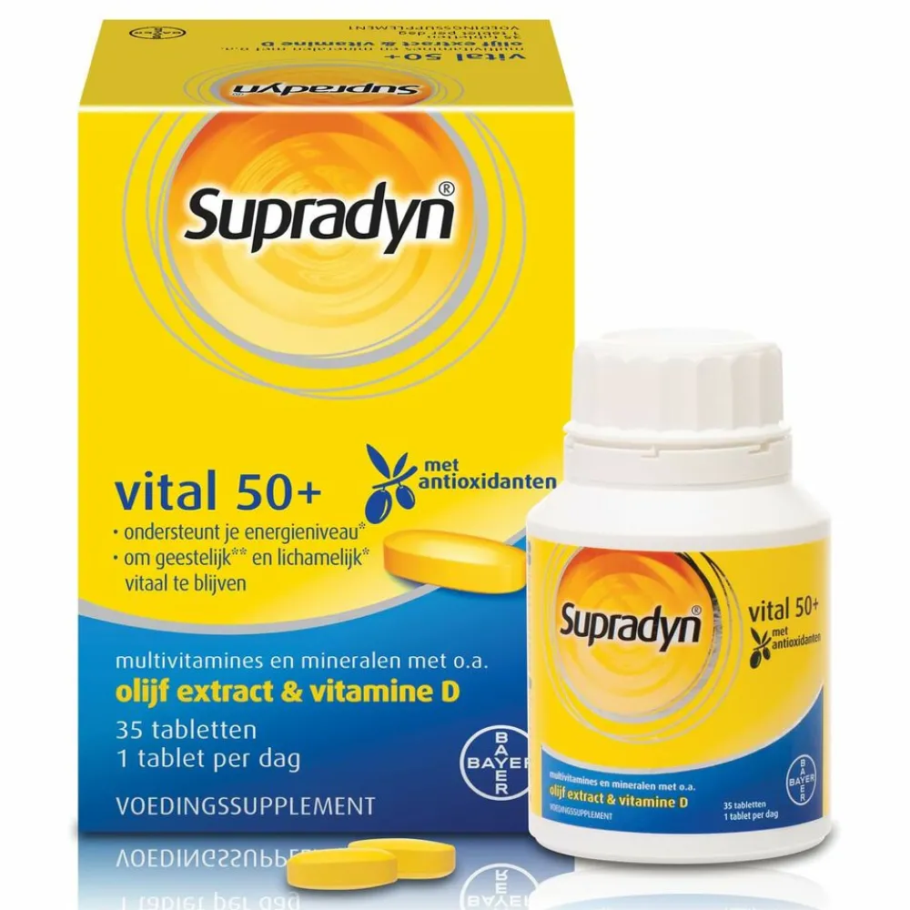 2x Vital 50+ 35 tabletten^Supradyn Hot