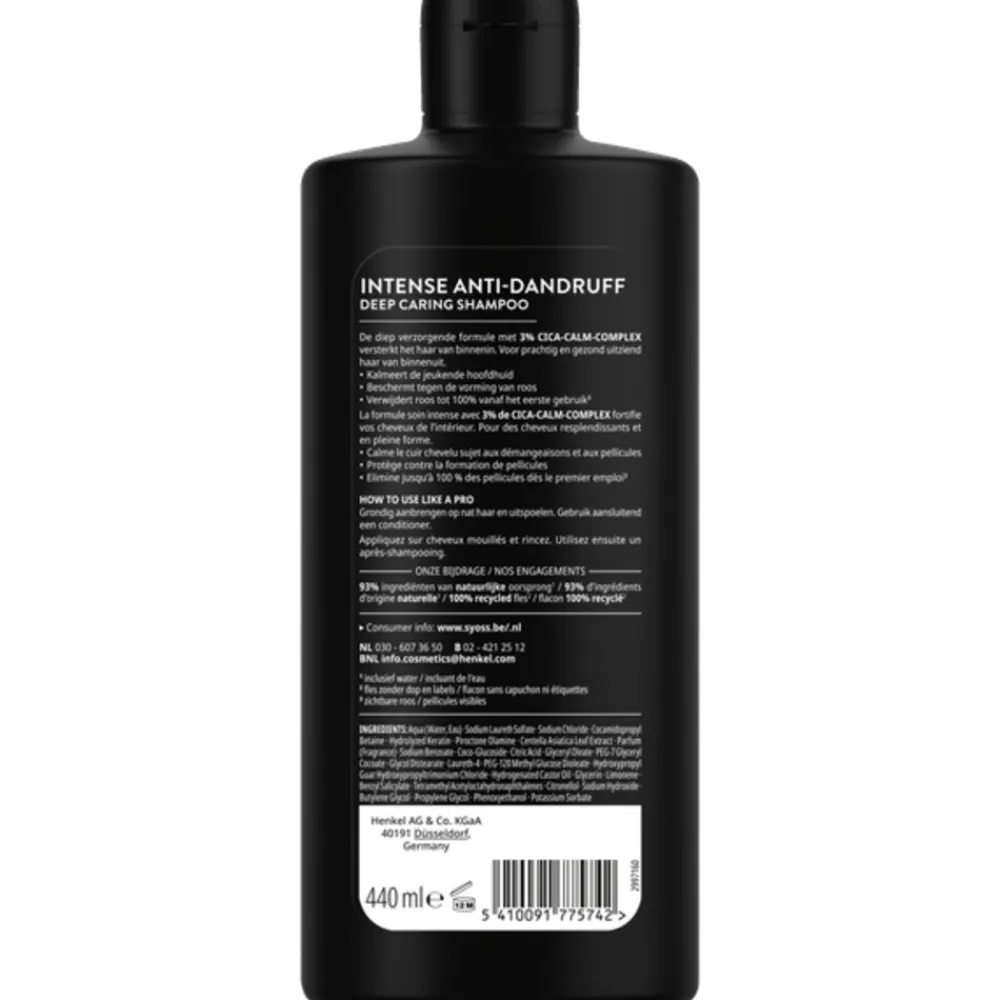 Shampoo<Syoss 6x Anti-Dandruff Shampoo 440 ml