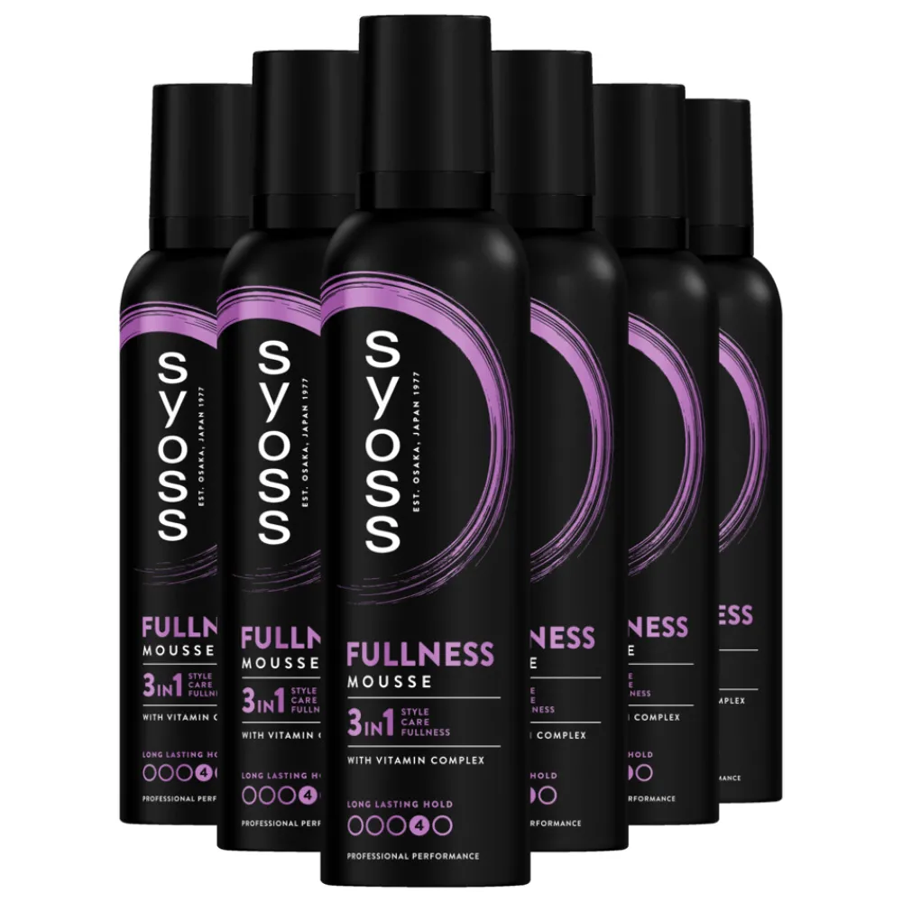 Outlet 6x Fullness Haarmousse 250 ml Haarstyling
