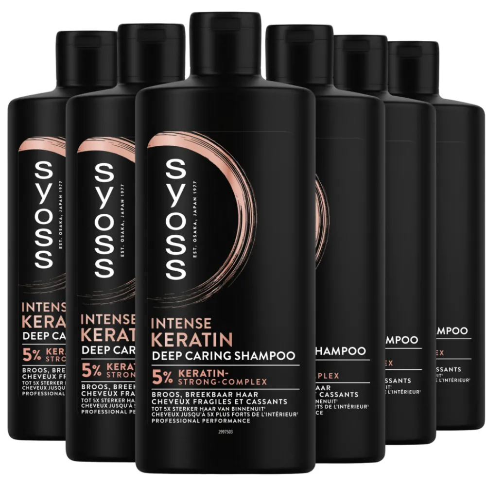 Outlet 6x Keratin Shampoo 440 ml Shampoo