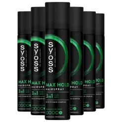 Haarstyling<Syoss 6x Max Hold Haarspray 300 ml