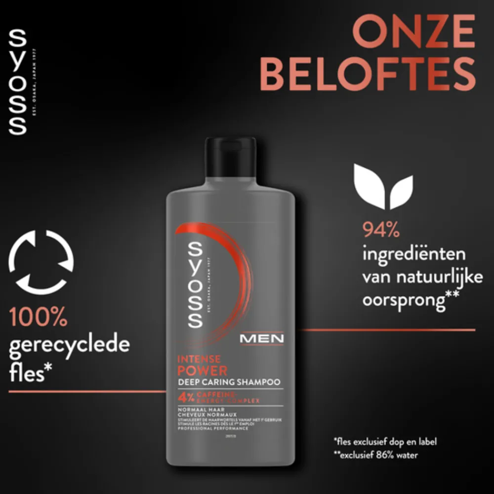 Shampoo<Syoss 6x Men Power Shampoo 440 ml