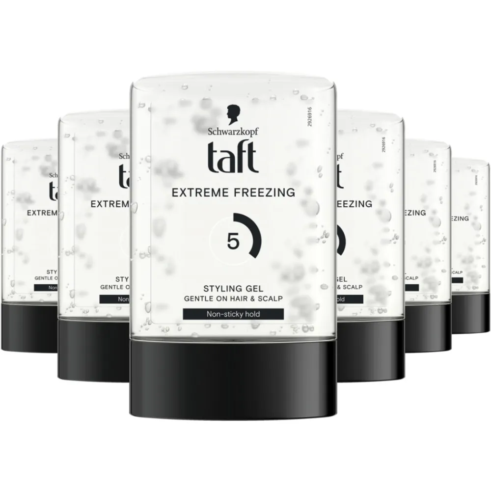 New 6x Men Power Gel Extreme Freezing Hold 5 300 ml Haarstyling