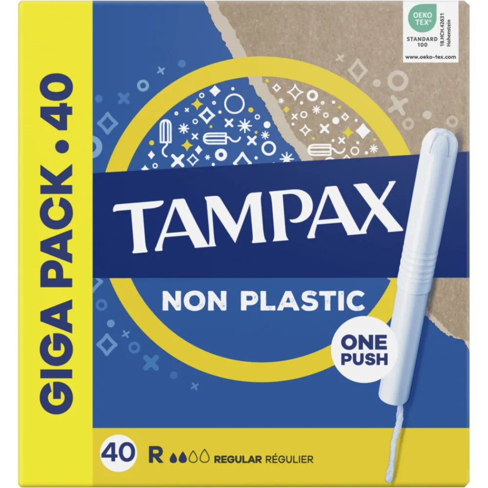 8x Tampons Regular 40 stuks^Tampax New