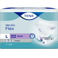 Incontinentie|Intiemhygiëne<TENA 3x Proskin Flex Maxi L 22 stuks