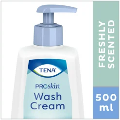3x Proskin Wash Cream Pompfles 500 ml^TENA Discount