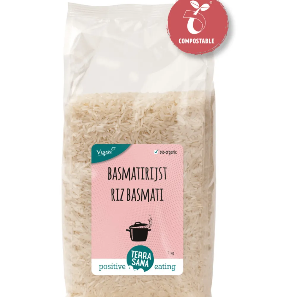 Outlet 3x Basmatirijst Wit 1 kg Pasta, Rijst & Wraps