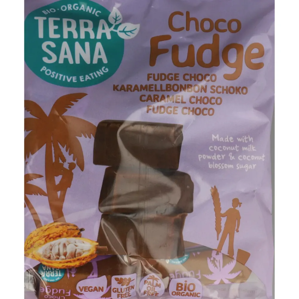 Snoep|Chocolade<Terrasana 2x Fudge Choco 150 gr