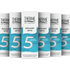 6x Anti-Transpirant 5 Dagen Behandelspray 25 ml^Therme Outlet