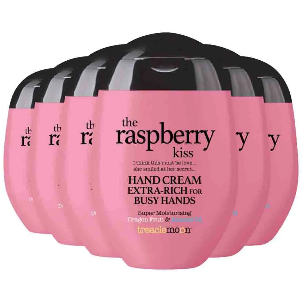 6x The Raspberry Kiss Handcrème 75 ml^Treaclemoon New