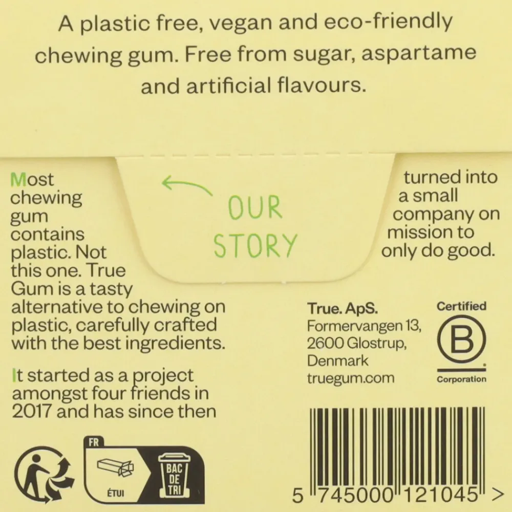 6x Lemon Sugarfree 21 gr^True Gum