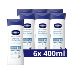 Clearance 6x Bodylotion Sensitive Skin Relief 400 ml Huidverzorging