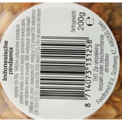 6x Indonesische Pindamix 200 gr^Verse Klassenoten Hot