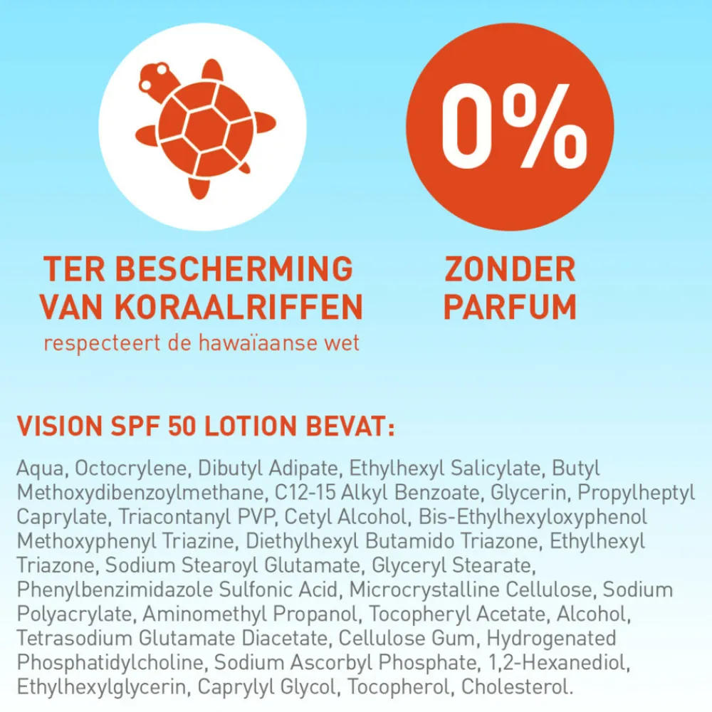 Zonbescherming<Vision 2x Zonnebrand Every Day Sun SPF 50 180 ml