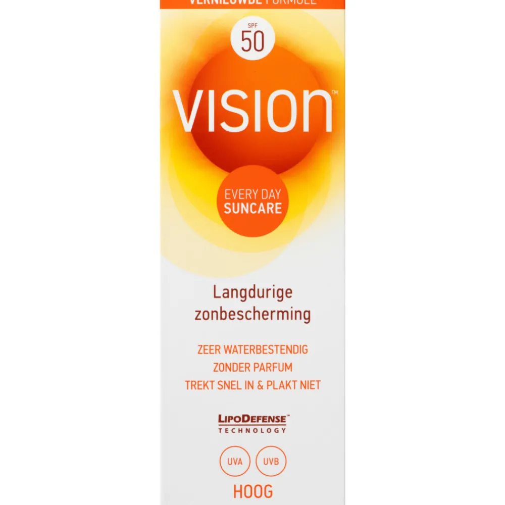 Zonbescherming<Vision 2x Zonnebrand Every Day Sun SPF 50 90 ml