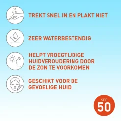 Zonbescherming<Vision 2x Zonnebrand Every Day Sun SPF 50 90 ml