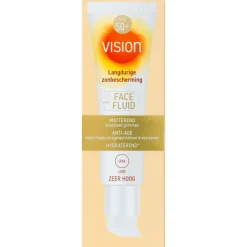 Zonbescherming<Vision 2x Zonnebrand Face Fluid SPF 50+ 50 ml