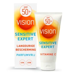 Zonbescherming<Vision 2x Zonnebrand Sensitive SPF 50 185 ml