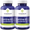 Vitaminen<Vitakruid 2x B3 Niacinamide 500 mg 90 capsules