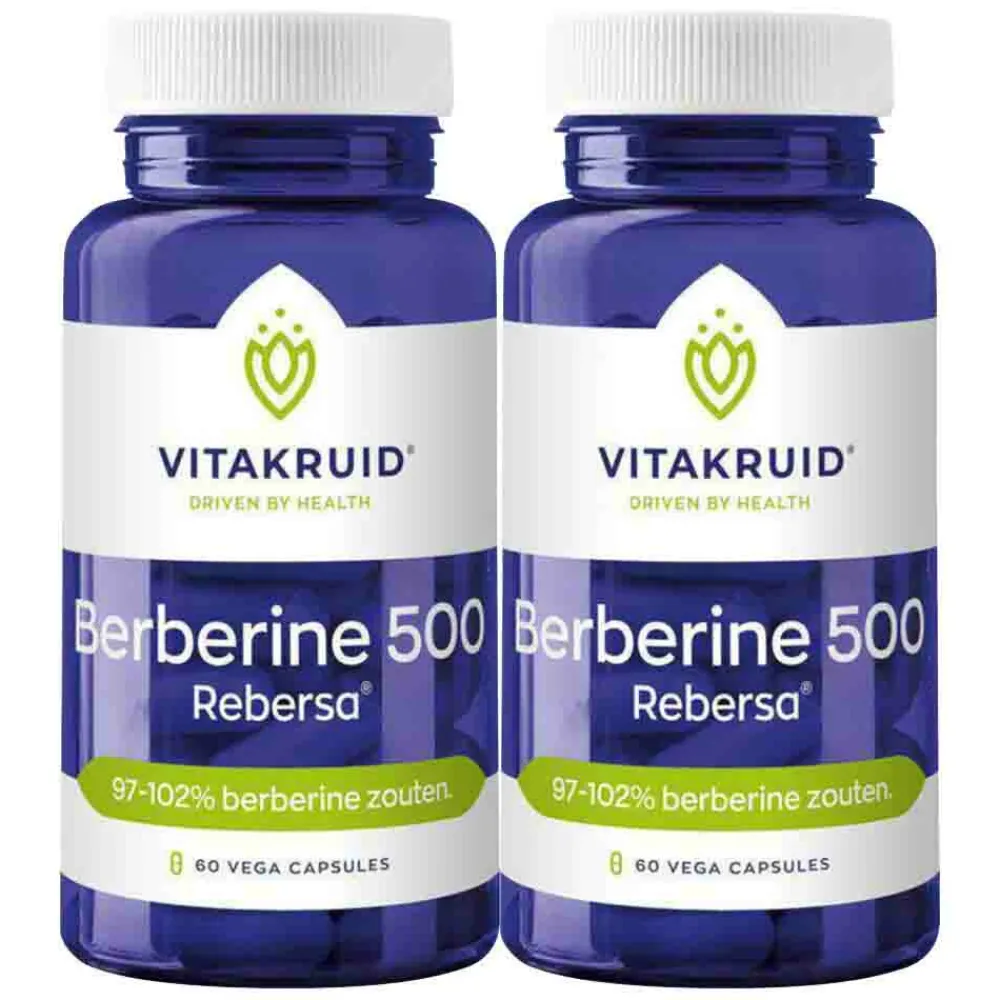 2x Berberine 500 Rebersa 60 vegacapsules^Vitakruid Online