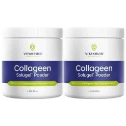 Discount 2x Collageen Solugel Poeder 250 gr Voor Vrouw Of Man