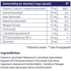 Clearance 2x Gebufferde Vitamine C 90 vegacapsules Vitaminen