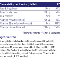 2x Ijzer Bisglycinaat 90 tabletten^Vitakruid Best