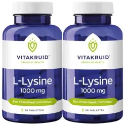 Speciale Bestanddelen<Vitakruid 2x L-Lysine 1000 mg 90 tabletten